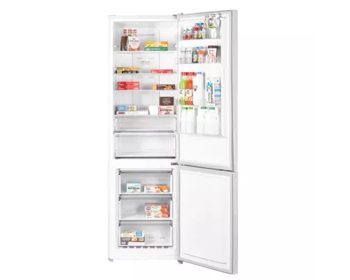 Холодильник MAUNFELD MFF200NFW10 Inverter белый