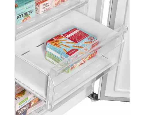 Холодильник MAUNFELD MFF200NFW10 Inverter белый