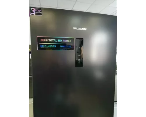 Холодильник WILLMARK RFN-454DNFD тёмная нержавеющая сталь