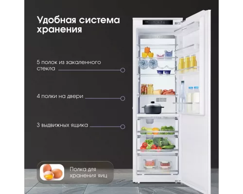 Холодильник Zigmund & Shtain BR 06 X белый