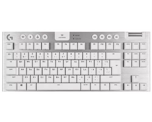 Игровая клавиатура Logitech G915 TKL WHITE