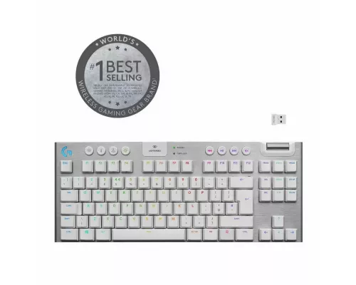Игровая клавиатура Logitech G915 TKL WHITE