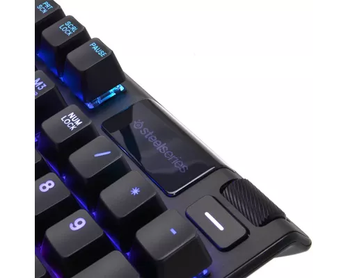 Игровая клавиатура STEELSERIES Apex 7 Red Switch Ru механическая черный
