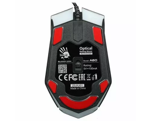 Игровая мышь A4Tech Bloody A60A черный