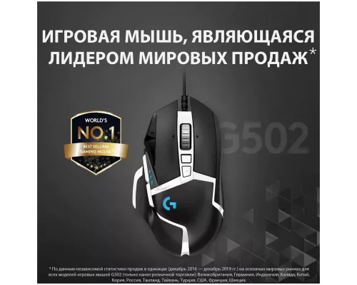 Игровая мышь Logitech G502 SE HERO черный/белый