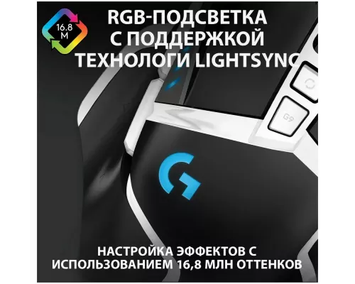 Игровая мышь Logitech G502 SE HERO черный/белый