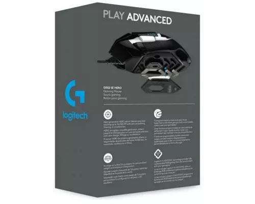 Игровая мышь Logitech G502 SE HERO черный/белый