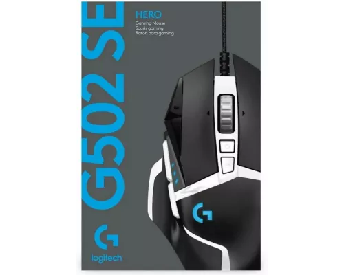 Игровая мышь Logitech G502 SE HERO черный/белый