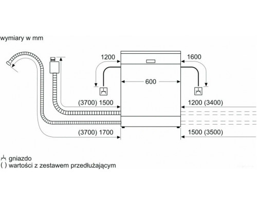 Встраиваемая посудомоечная машина Bosch SMV4HVX37E