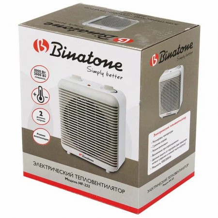 Тепловентилятор BINATONE HF-222