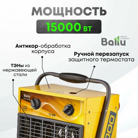 Тепловая пушка Ballu BHP-M-15