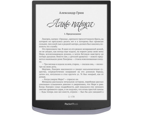 Электронная книга PocketBook X Metallic Grey (PB1040-J-WW)