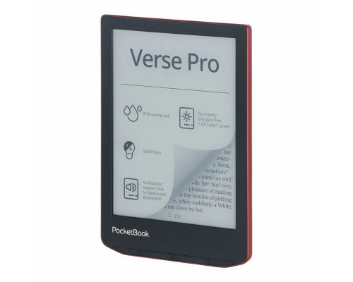 Электронная книга PocketBook 634 Verse Pro Passion Red (PB634-3-WW)