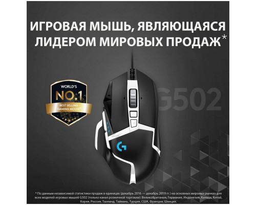 Игровая мышь Logitech G502 SE HERO черный/белый Игровая мышь Logitech G502 SE HERO черный/белый