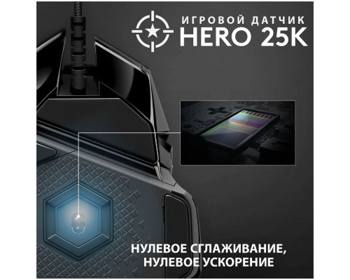 Игровая мышь Logitech G502 SE HERO черный/белый Игровая мышь Logitech G502 SE HERO черный/белый