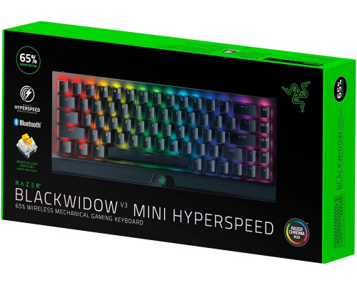 Игровая клавиатура Razer BlackWidow V3 Mini HyperSpeed (Green Switch) - Russian Layout