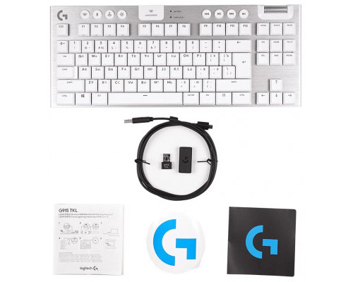 Игровая клавиатура Logitech G915 TKL WHITE