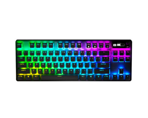 Игровая клавиатура STEELSERIES Apex Pro TKL (2023) механическая черный (64856) Игровая клавиатура STEELSERIES Apex Pro TKL (2023) механическая черный (64856)