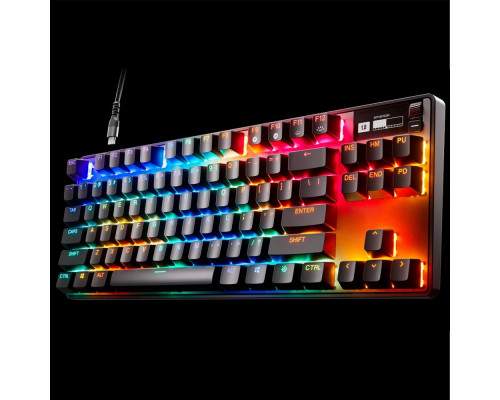 Игровая клавиатура STEELSERIES Apex Pro TKL (2023) механическая черный (64856) Игровая клавиатура STEELSERIES Apex Pro TKL (2023) механическая черный (64856)