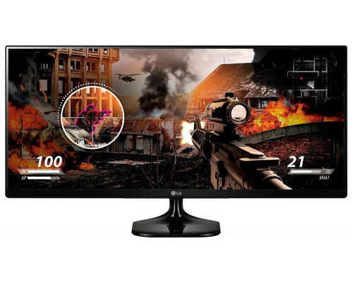 Монитор 25" LG 25UM58-P черный