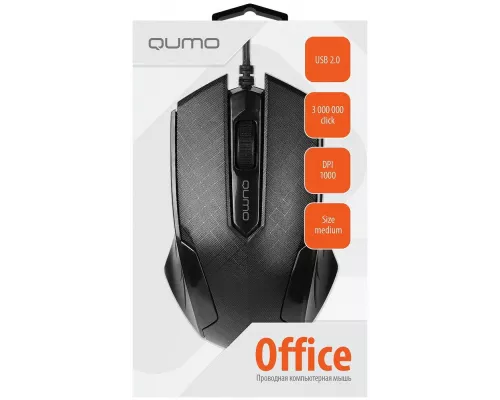 Мышь Qumo Office M14 Black