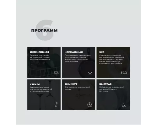 Посудомоечная машина DeLonghi DDWS 09F Citrino