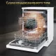Посудомоечная машина HIBERG F68 1530 LW 60см