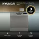 Посудомоечная машина Hyundai DT402 белый