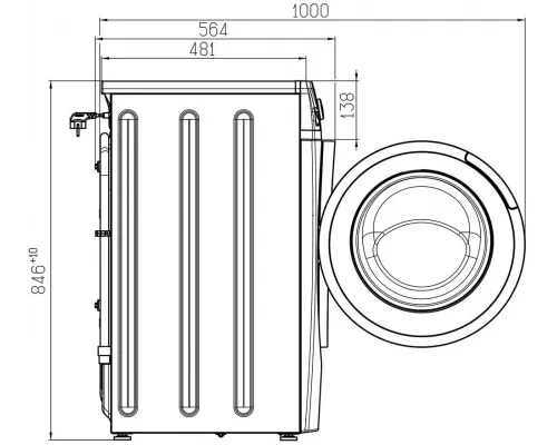 Стиральная машина ATLANT CMA-80C 1214-01