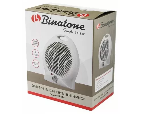 Тепловентилятор BINATONE HF-2017