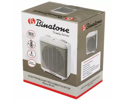 Тепловентилятор BINATONE HF-222