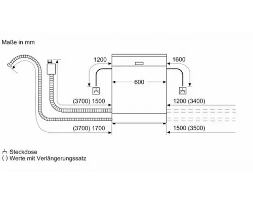 Встраиваемая посудомоечная машина Bosch SMV4HVX00E