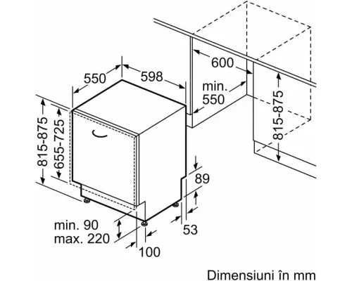 Встраиваемая посудомоечная машина Bosch SMV4ITX11E