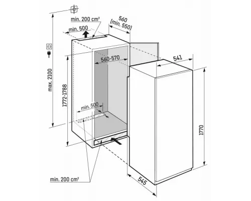 Встраиваемый холодильник Liebherr IRBSD 5121-22 001