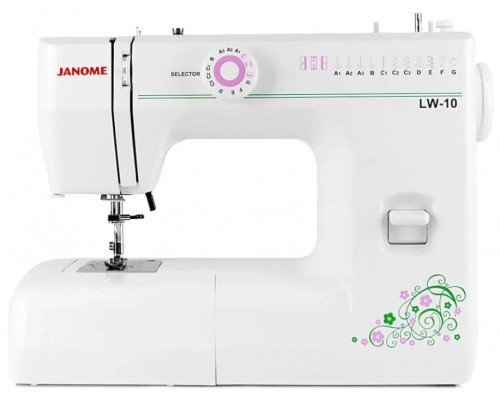 Швейная машина Janome LW-10 белый