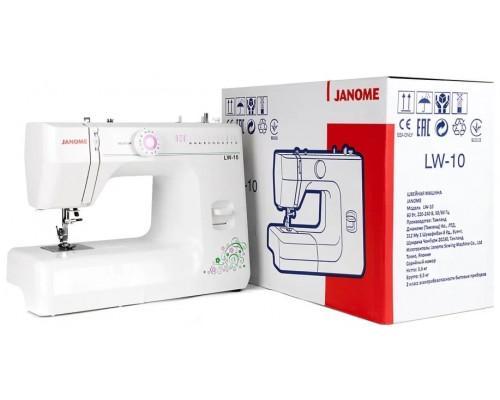 Швейная машина Janome LW-10 белый