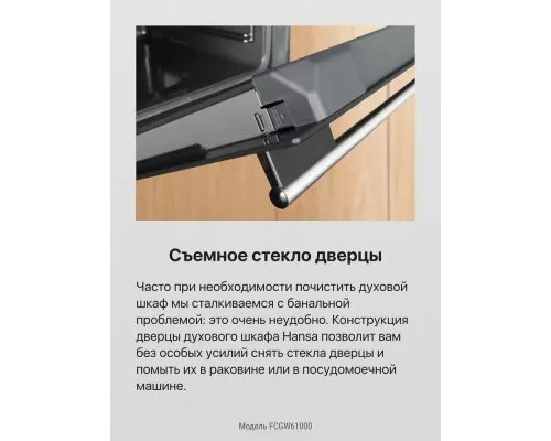 Кухонная плита Hansa FCGW61000 белый