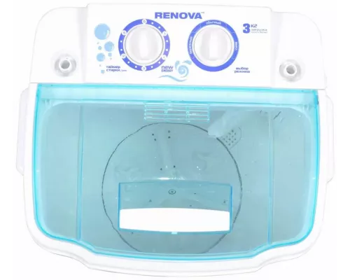 Активаторная стиральная машина RENOVA WS-30ET белый/синий