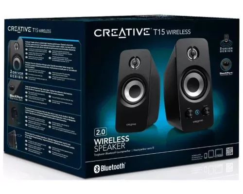 Акустическая система Creative T15 черный