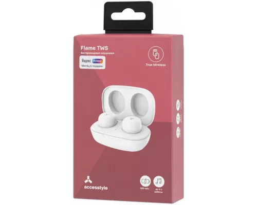 Беспроводные наушники Accesstyle FLAME TWS WH