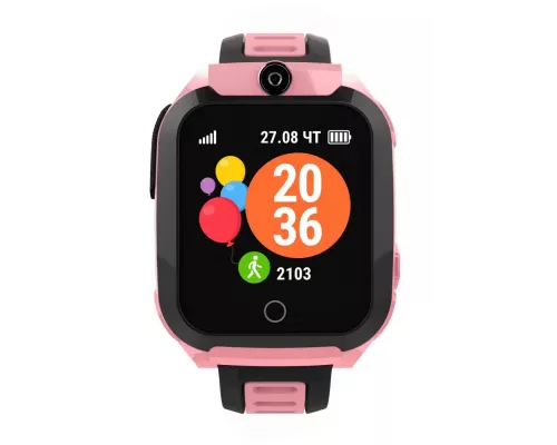 Часы детские GEOZON Basis розовые