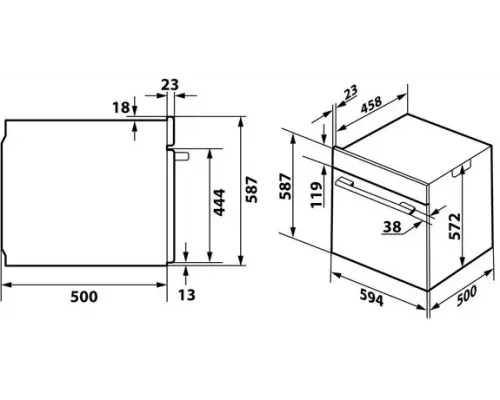 Духовой шкаф MAUNFELD AEOC.575S нерж.сталь