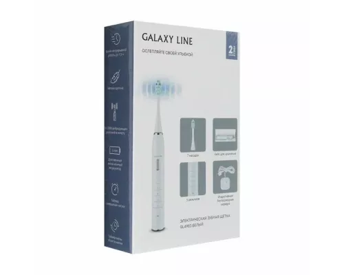 Электрическая зубная щетка GALAXY LINE GL4983 белый