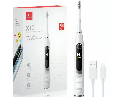 Электрическая зубная щетка Oclean X 10 R3100 серый