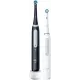 Электрическая зубная щетка Oral-B IO4 DUO MATT BLACK+QUITE WHITE
