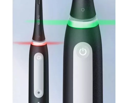 Электрическая зубная щетка Oral-B IO4 DUO MATT BLACK+QUITE WHITE