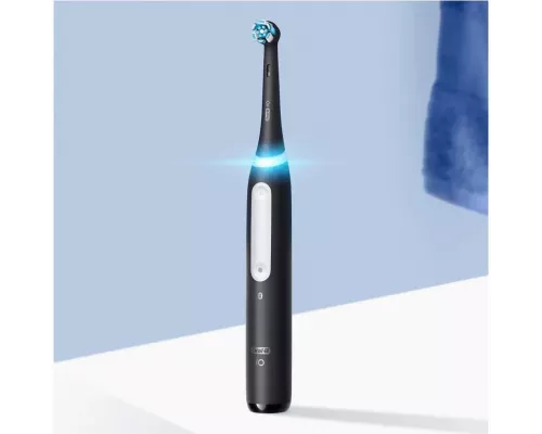 Электрическая зубная щетка Oral-B IO4 DUO MATT BLACK+QUITE WHITE