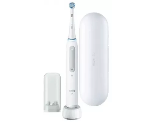 Электрическая зубная щетка Oral-B IO4 WHITE + TRAVEL CASE