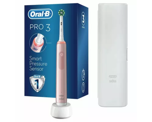 Электрическая зубная щетка Oral-B Pro 3/D505.513.3X розовый