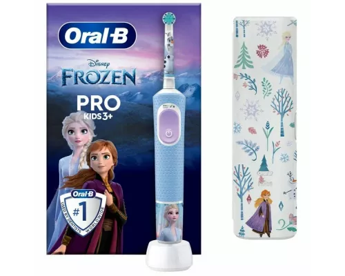 Электрическая зубная щетка Oral-B VITALITY D103 FROZEN II + CASE